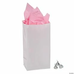 Best deal 😍 Paper Treat Bags - 12 Pc. 😍 -Outlet Holidays by "Wedding" Store 5 x 10 white treat bags 12 pc 3 173 a02