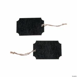 Deals 🤩 Black Chalkboard Label Favor Tags 😍