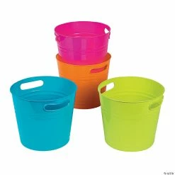 Best Sale 🔔 Bright Colorful Bucket Assortment - 4 Pc. 🥰