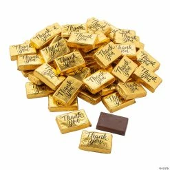 Coupon 😍 Mini Gold Foil-Wrapped Thank You Chocolates - 57 Pc. 🎁