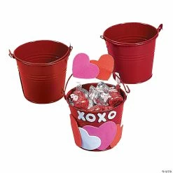 Hot Sale โญ Mini Pails - 12 Pc. ๐ 9 Hot Sale โญ Mini Pails - 12 Pc. ๐ -Outlet Holidays by "Wedding" Store mini red favor pails 12 pc 52 42 bc a01