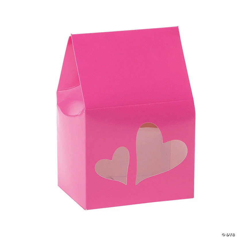 Promo π― Favor Boxes with Heart Cutouts - 12 Pc. β 1 Promo π― Favor Boxes with Heart Cutouts - 12 Pc. β