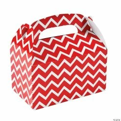 Flash Sale ⌛ Chevron Favor Boxes - 12 Pc. 🛒