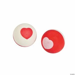 Flash Sale 🎁 Valentine Heart Bouncy Balls - 12 Pc. 🛒